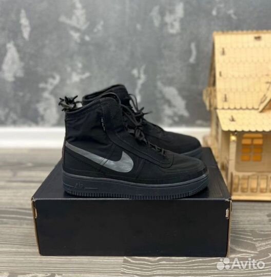 Новые кроссовки Nike Force 1 Shell. Осень / Зима