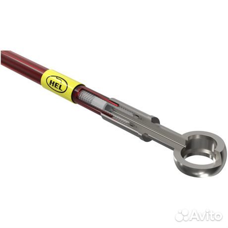 Армированные тормозные шланги HEL на мототехнику