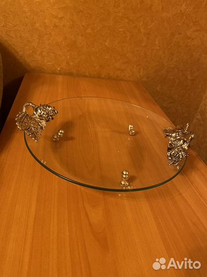 Ваза для фруктов стекло