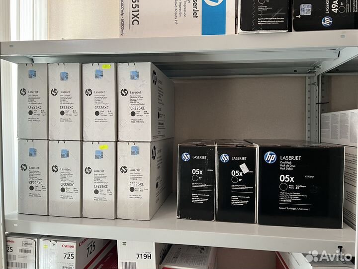 Картриджи HP оригинальные