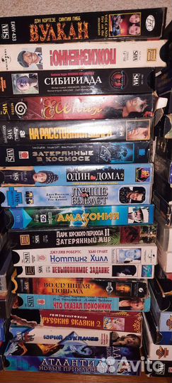 Видеокассеты vhs фильмы 100+ штук