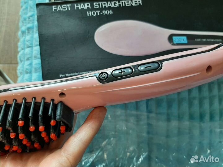 Расческа-выпрямитель fast hair straightener