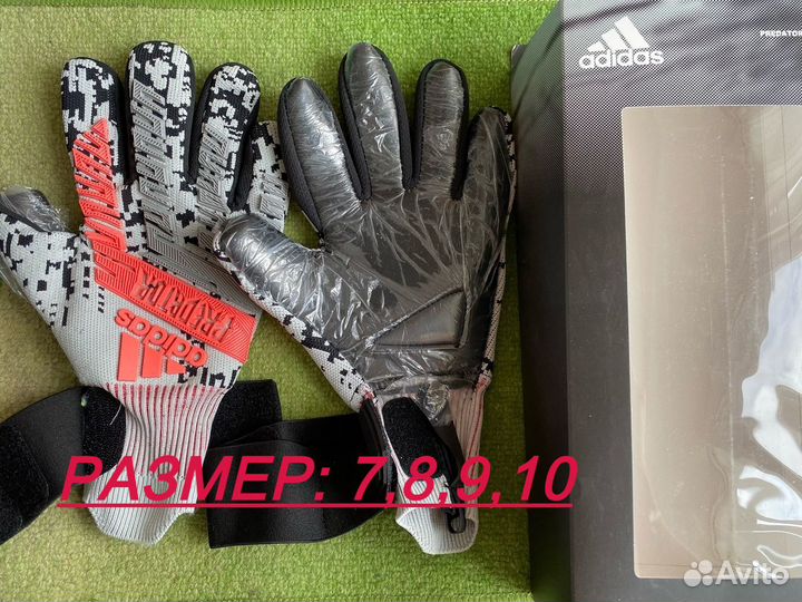 Вратарские перчатки Adidas Predator детские проф