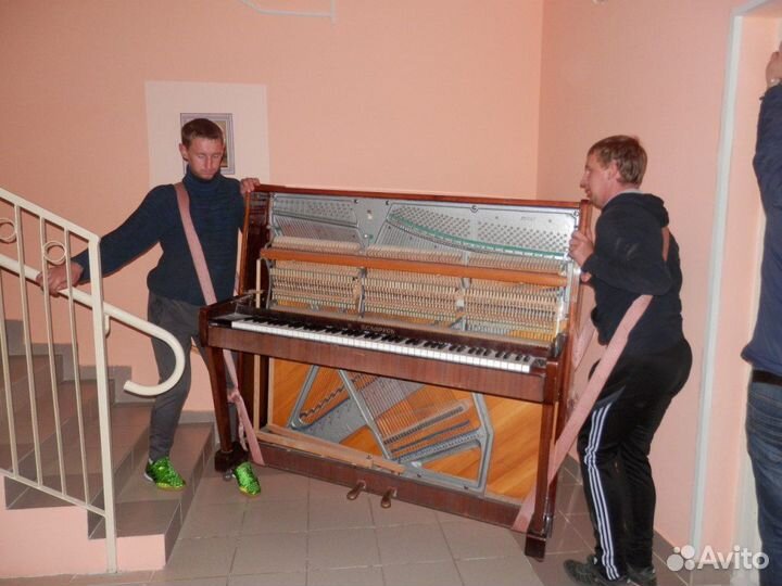 Перевозка пианино, фортепиано, рояля, сейф такелаж