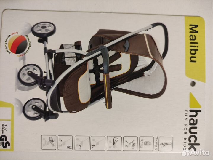 Прогулочная коляска Hauck Malibu