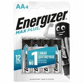 Батарейки Energizer MAX plus LR6/E91 AA #345975