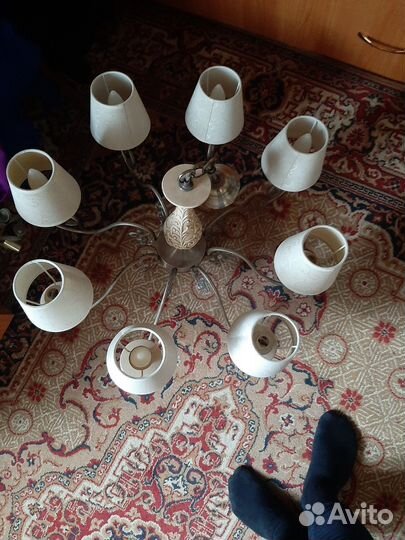 Люстра подвесная потолочная