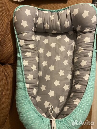 Кокон для новорожденных гнездышко