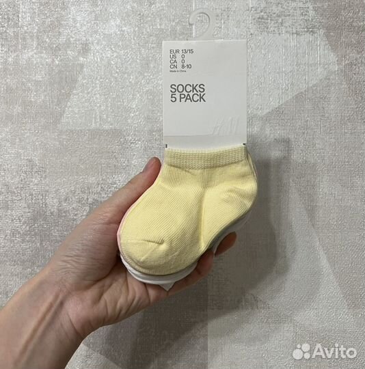 Носки детские HM набор