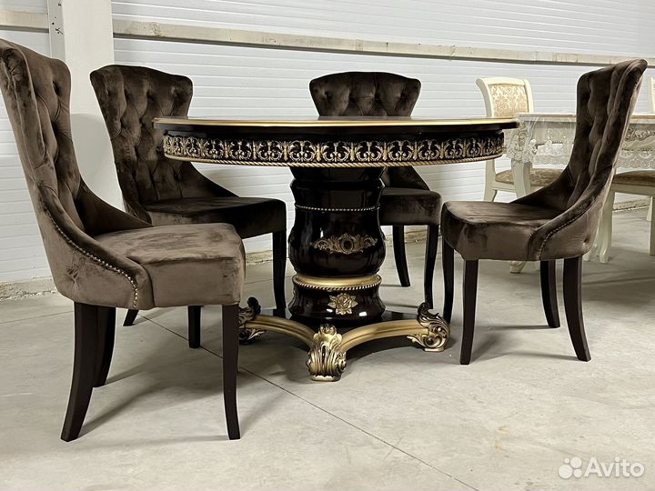 Круглый стол раздвижной в наличии СПб