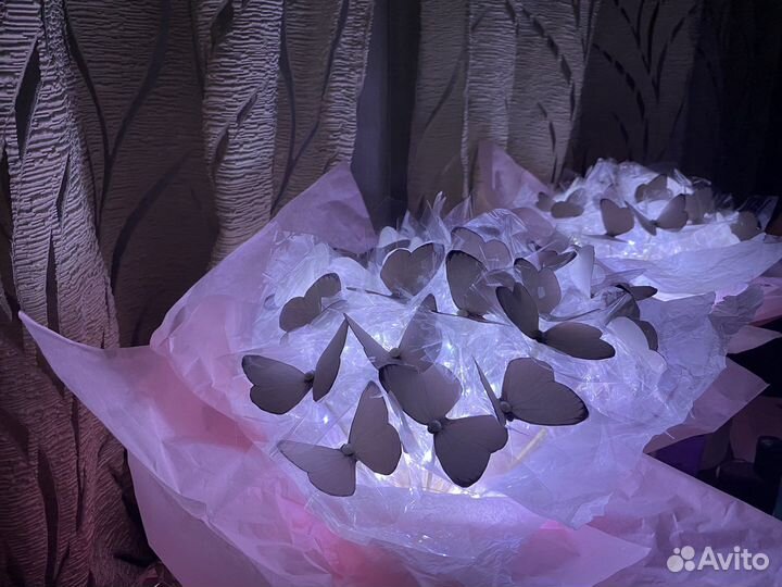 Букет из бабочек