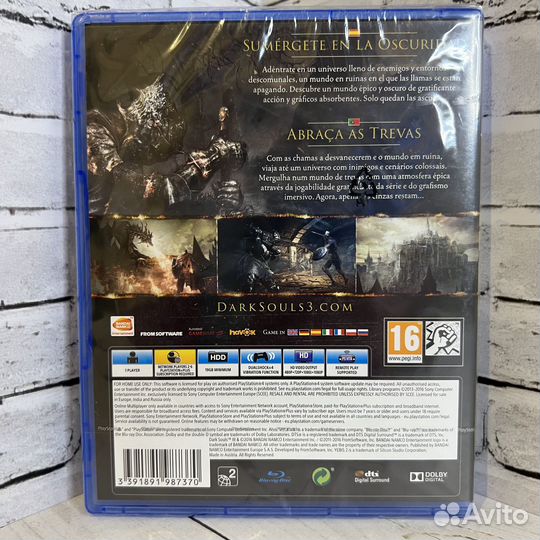 Игра для PS4 Dark Souls 3