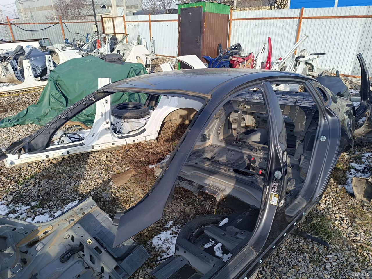 Крыша со стойками Киа Оптима 4 JF 16-20г