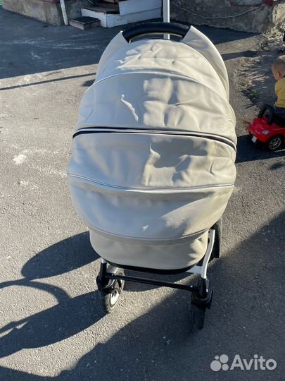 Коляска 2 в 1 эко кожа