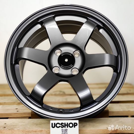 Литые диски Rays TE37SL 16x7 et35 4x100