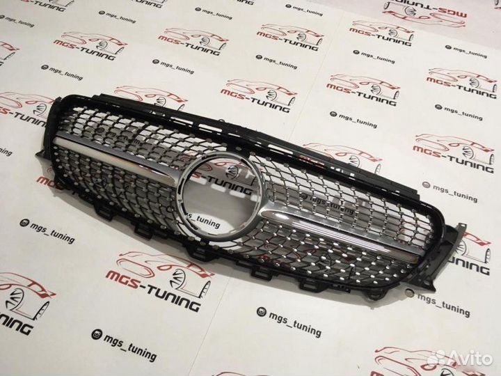 Решетка Mercedes E-class w213 Diamond (Без звезды)