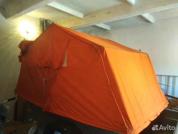 Палатка туристическая в прицеп