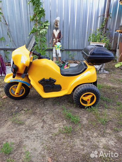 Детский мотоцикл на аккумуляторе бу