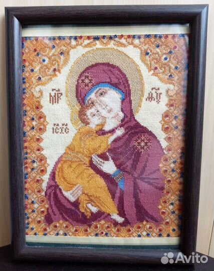 Икона (вышивка крестом) - схема