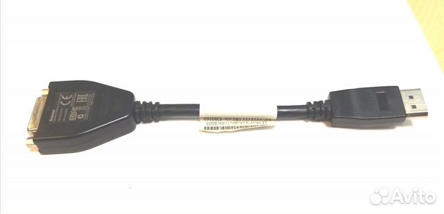 Переходник кабель DisplayPort to Single-Link DVI-D