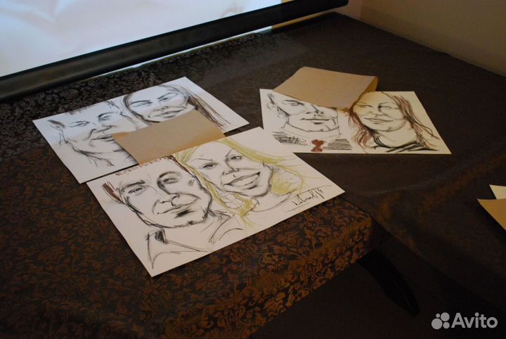 Шаржист на мероприятие