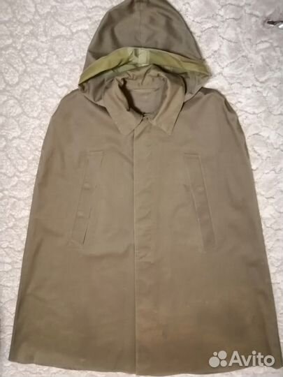 Плащ-накидка из прорезиненной ткани