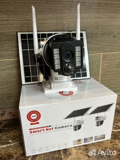 Камера видеонаблюдения на солнечной батарее с сим