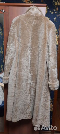 Мутоновая шуба 56 размер