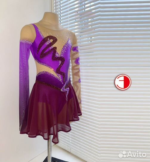 Платье для фигурного катания 138-148