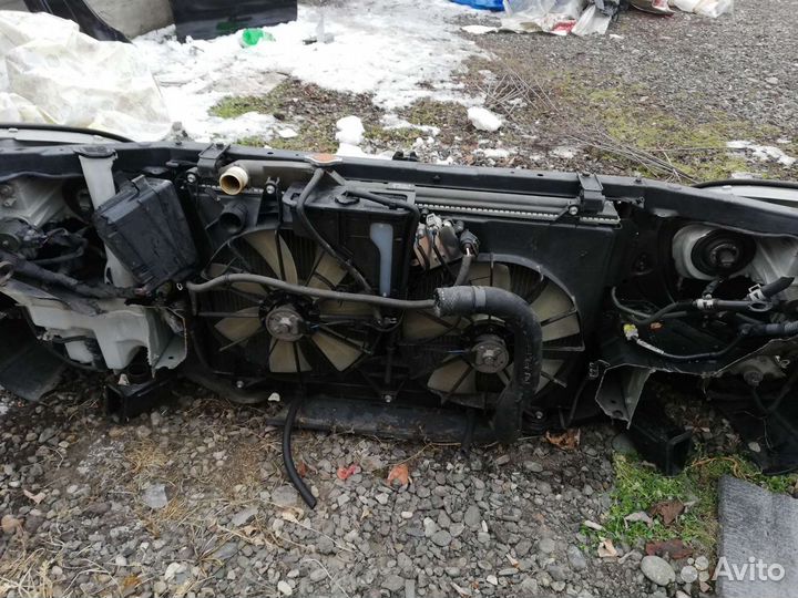 Ноускат бампер фары lexus ls