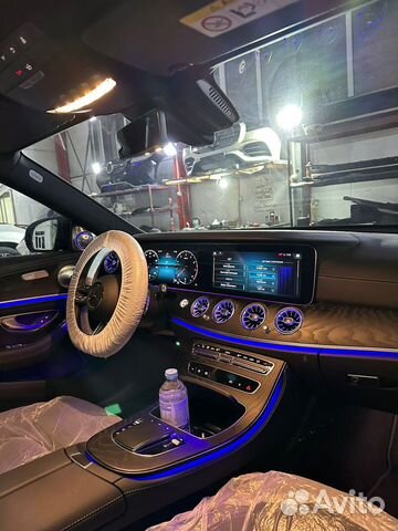 Тюнинг мерседес 213 сполеры губа 5.3