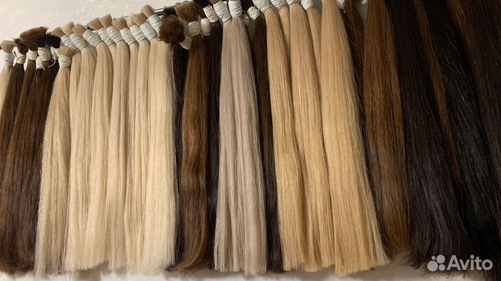 Волосы для наращивания славянка