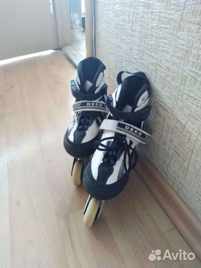 Ролики детские раздвижные размер 32-35