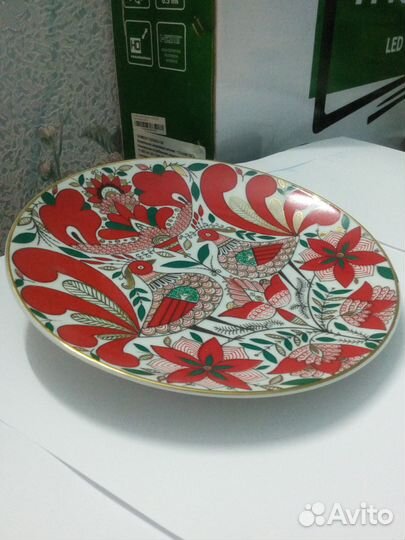 Тарелка настенная. лфз. 