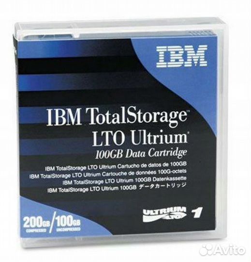 Картридж IBM TotalStorage LTO Ultrium 100 Гб