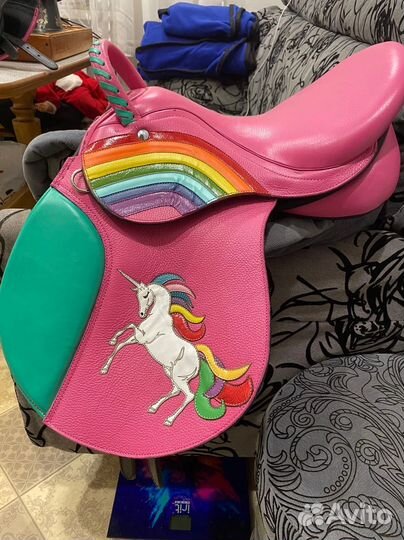 Продам седла новые на пони с уздечкой