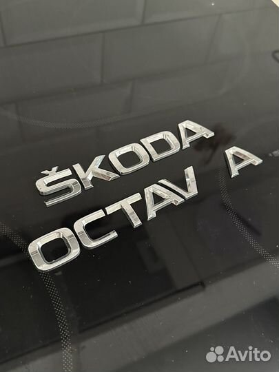 Шильдик на кузов skoda octavia a7
