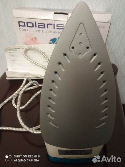 Утюг polaris новый