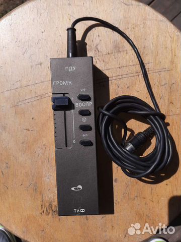 Пульт таф для магнитофона СССР