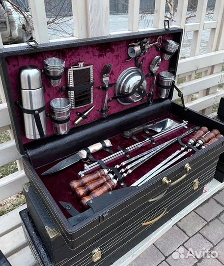 Шашлычный подарочный набор