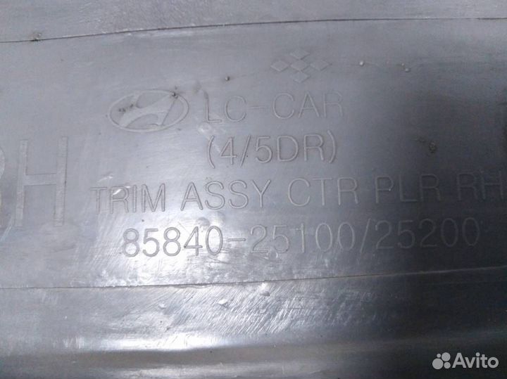 Обшивка стойки Hyundai Accent LC, Tagaz 2000-2012