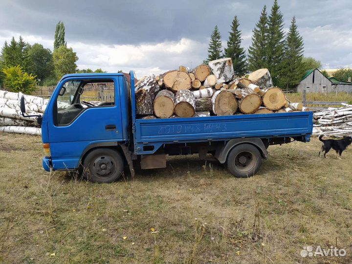 Дрова колотые, пеньками