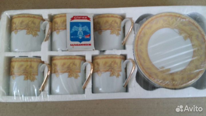 Кофейный сервиз новый