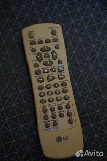 LG DC592W DVD плеер VHS рекордер