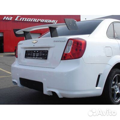 Задний бампер Chevrolet Lacetti седан riger