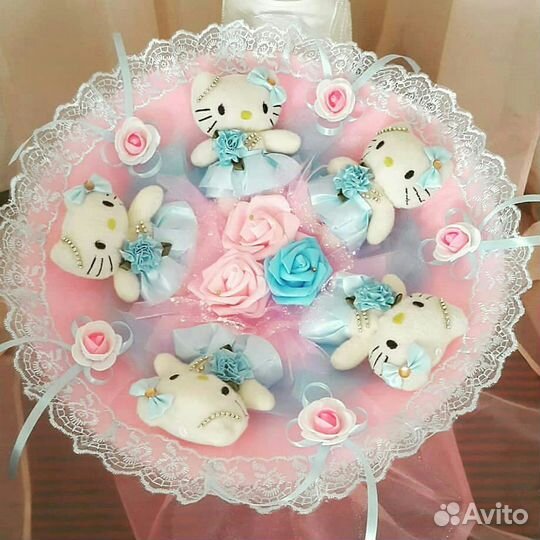 Букет из мягких игрушек