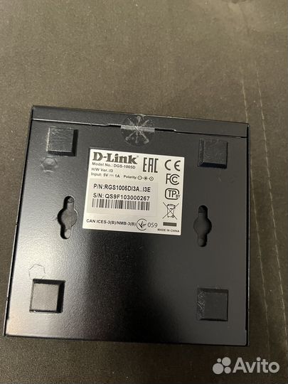 Комутатор D-Link DGS-1005D