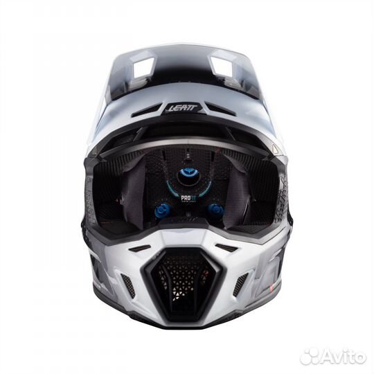 Мотошлем Leatt Moto 8.5 Helmet Kit (Black/White