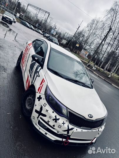 Kia Rio 1.6 МТ, 2016, 185 000 км