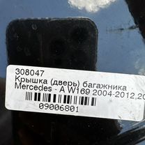 Крышка багажника mercedes w169 A150
